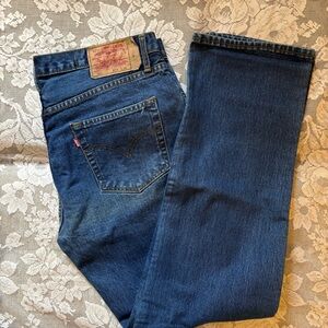 Levi's Men's Straight Blue Jeans